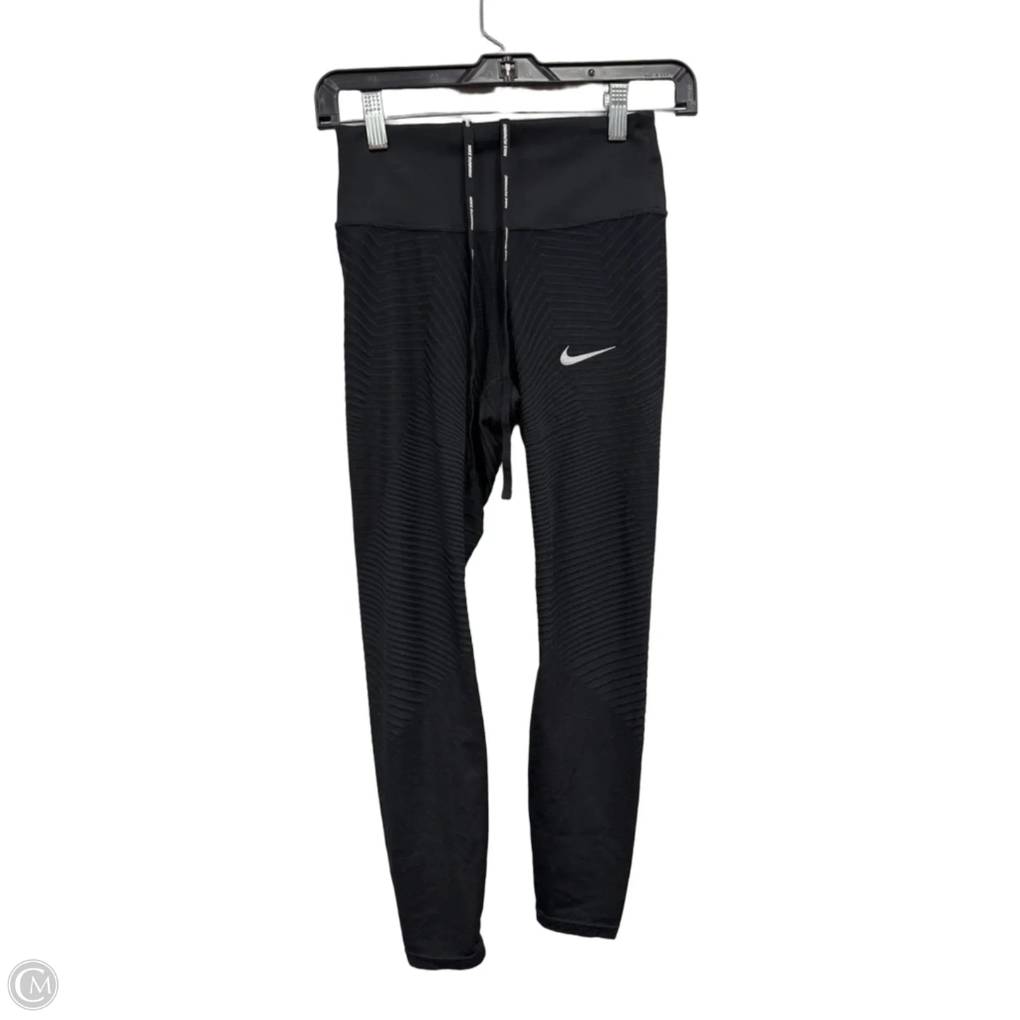 Athletic Leggings By Nike Apparel In Black, Size: S
