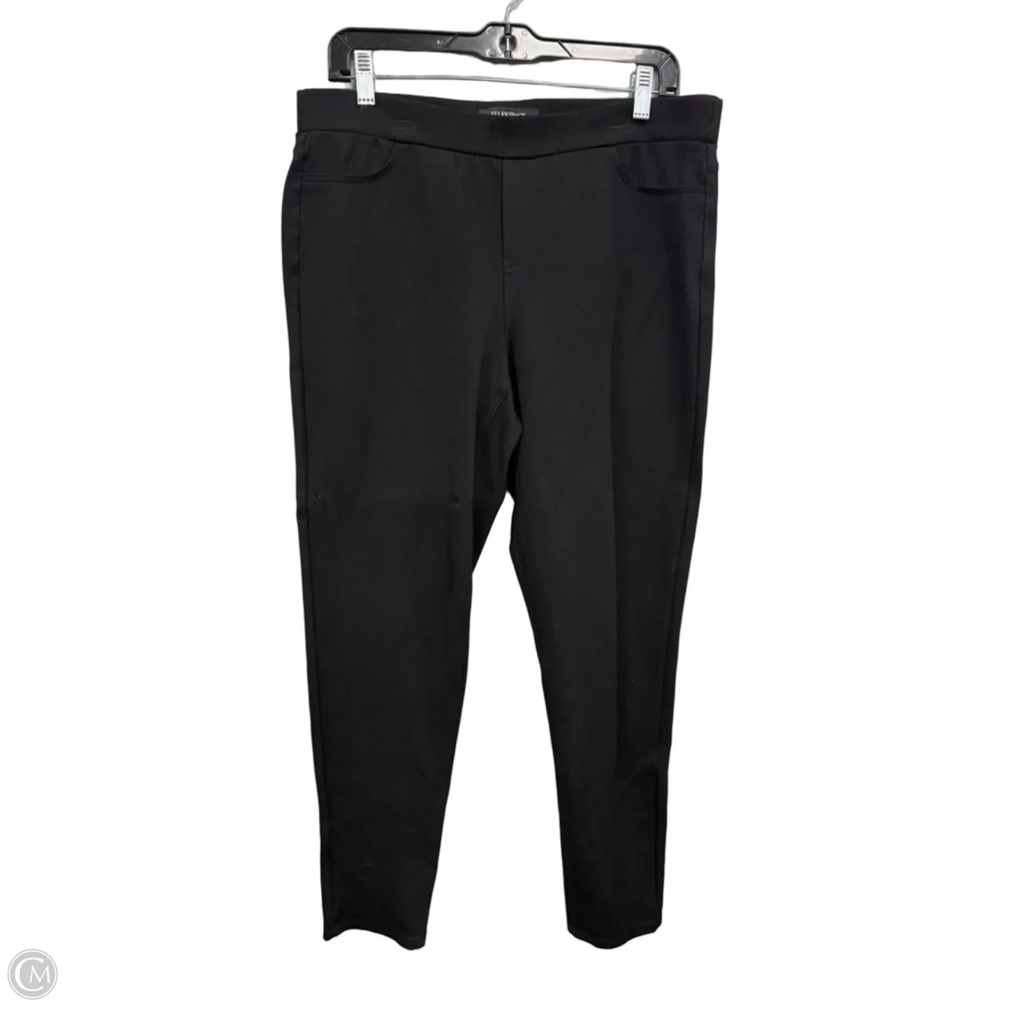 Pants Leggings By Ellen Tracy In Black, Size: L