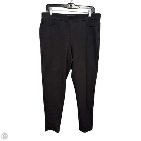 Pants Leggings By Ellen Tracy In Black, Size: L