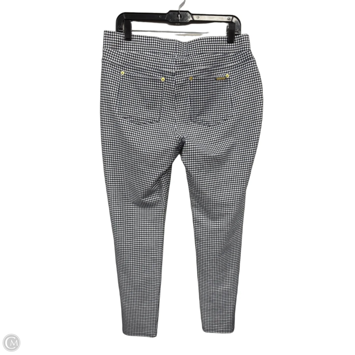 Pants Leggings By Michael By Michael Kors In Blue & White, Size: L