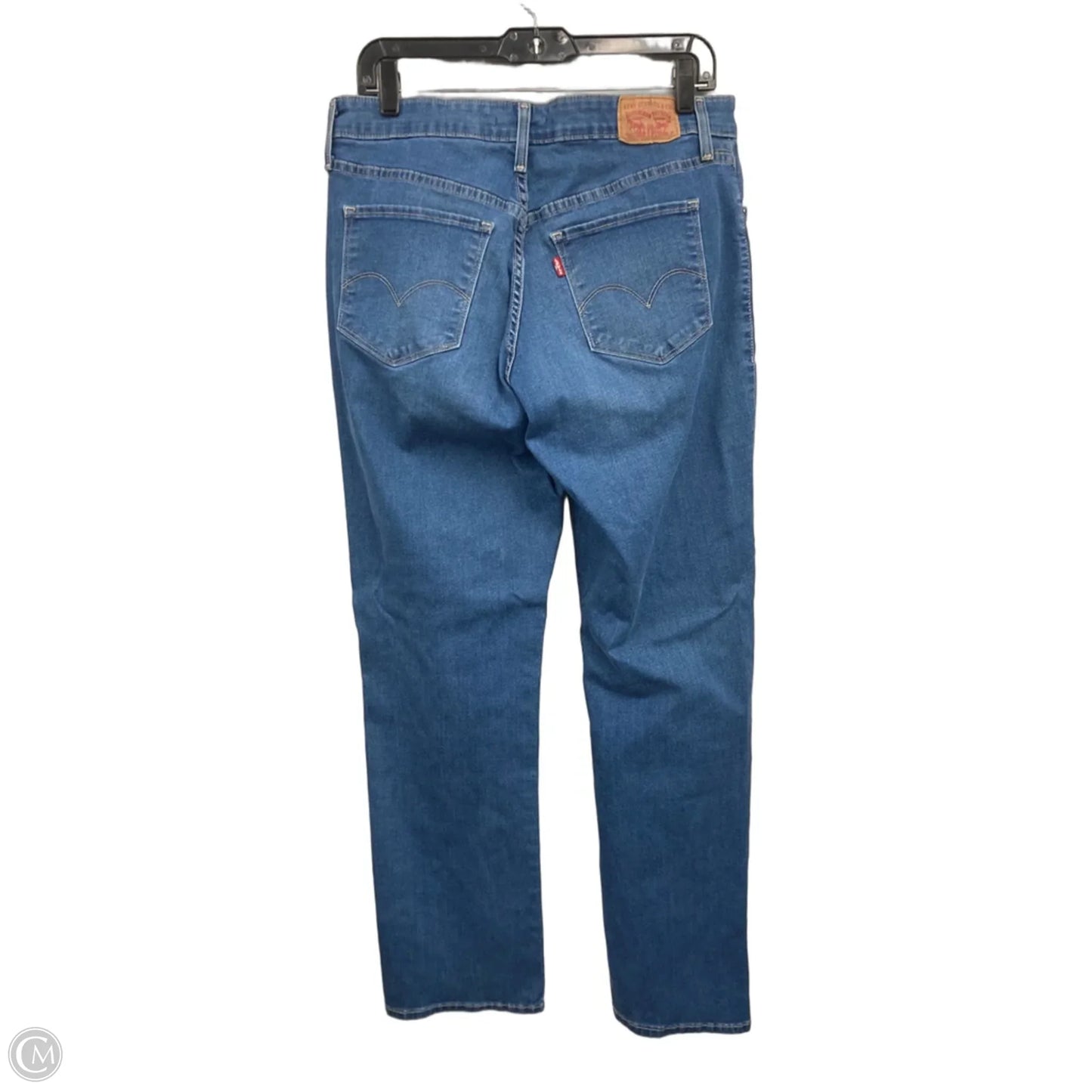 Jeans Straight By Levis In Blue, Size: 16