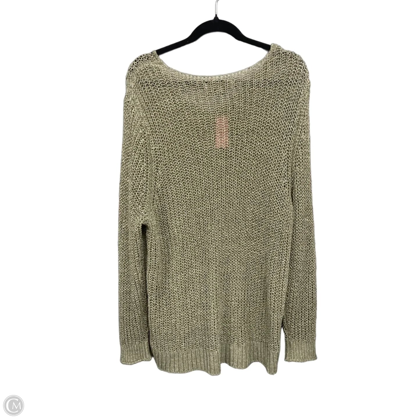 Sweater By Loft In Green, Size: 22