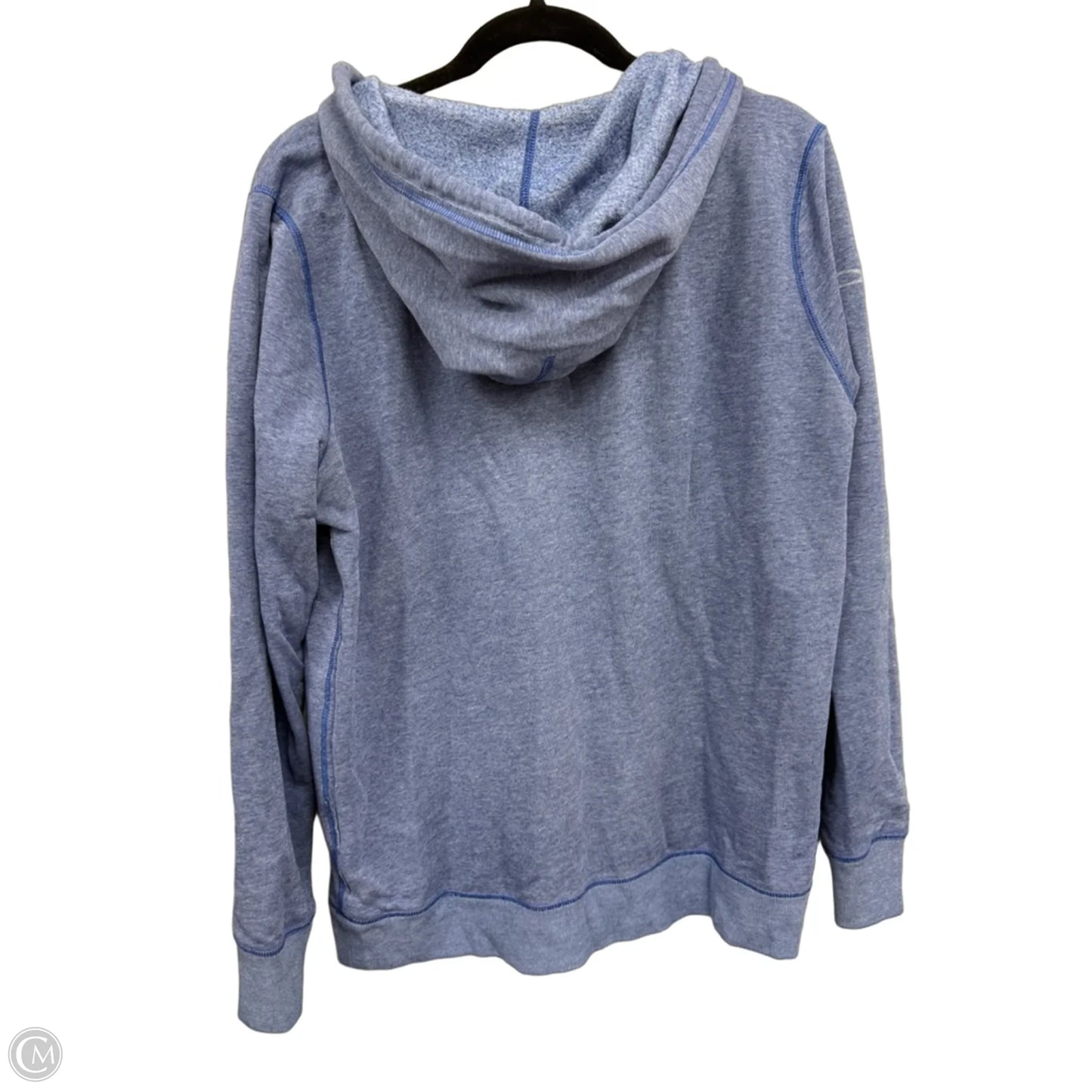 Sweatshirt Hoodie By Under Armour In Blue, Size: M