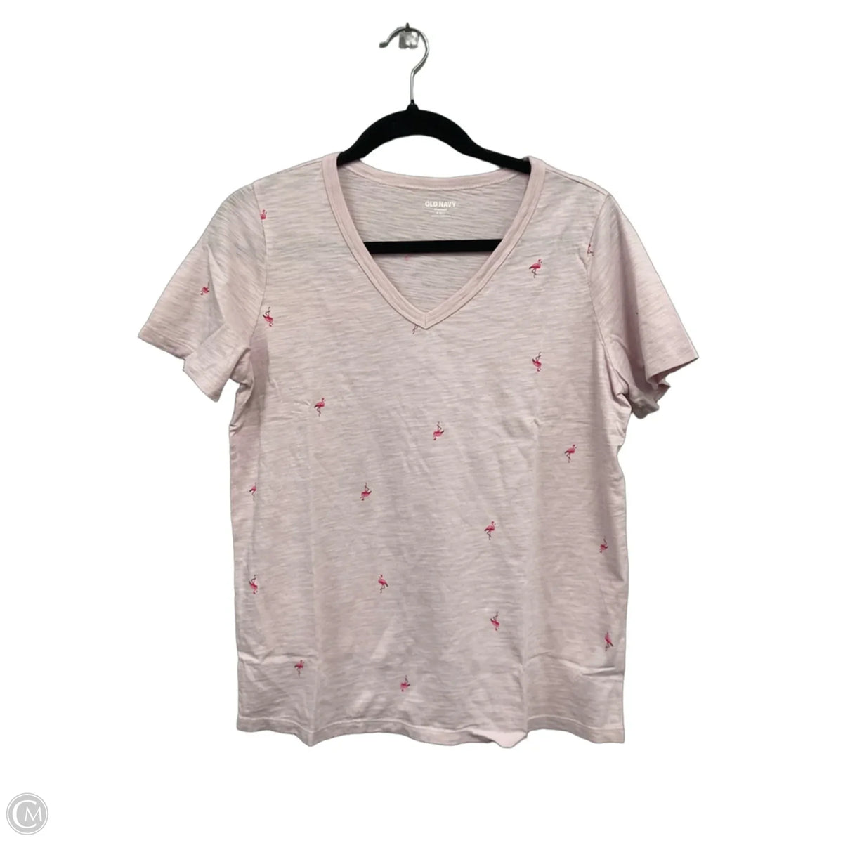 Top Short Sleeve Basic By Old Navy In Pink, Size: S