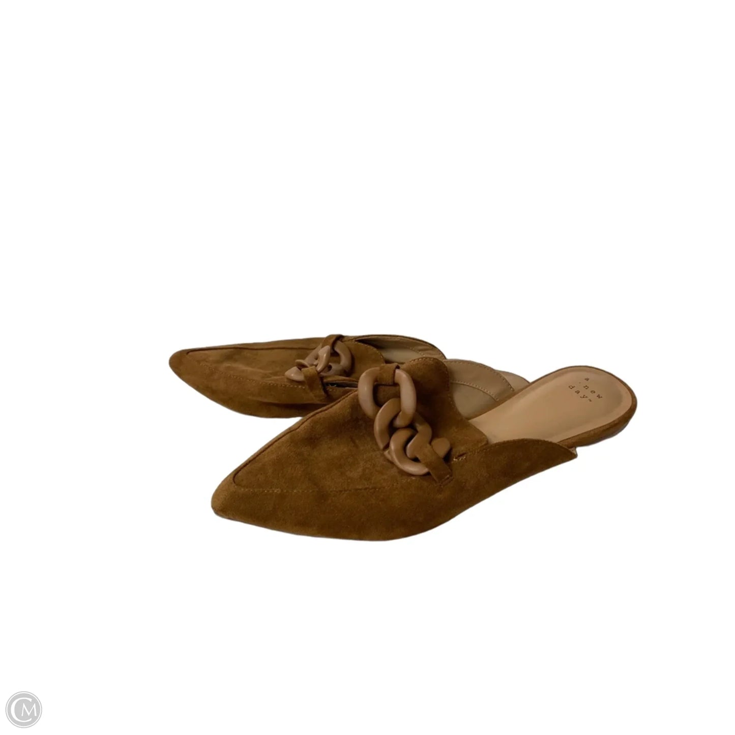 Shoes Flats By A New Day In Brown, Size: 9.5