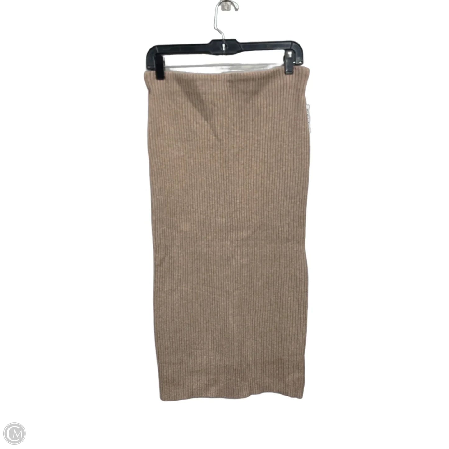Skirt Midi By Old Navy In Tan, Size: M