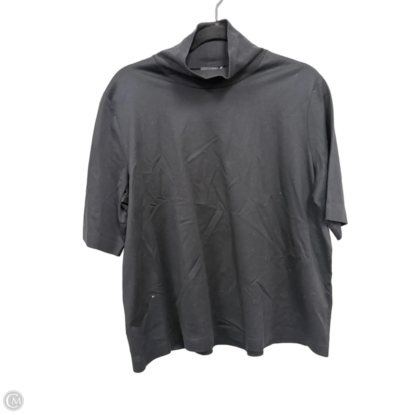 Top Short Sleeve By Cos In Black, Size: L