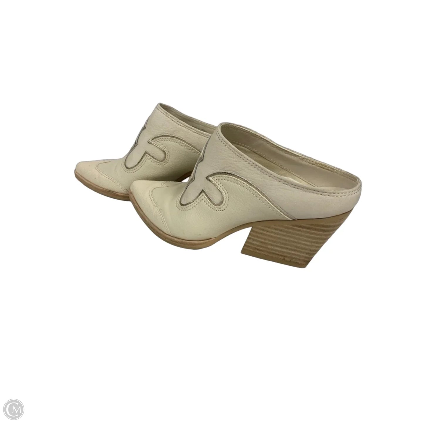 Shoes Heels Block By Dolce Vita In Cream, Size: 7