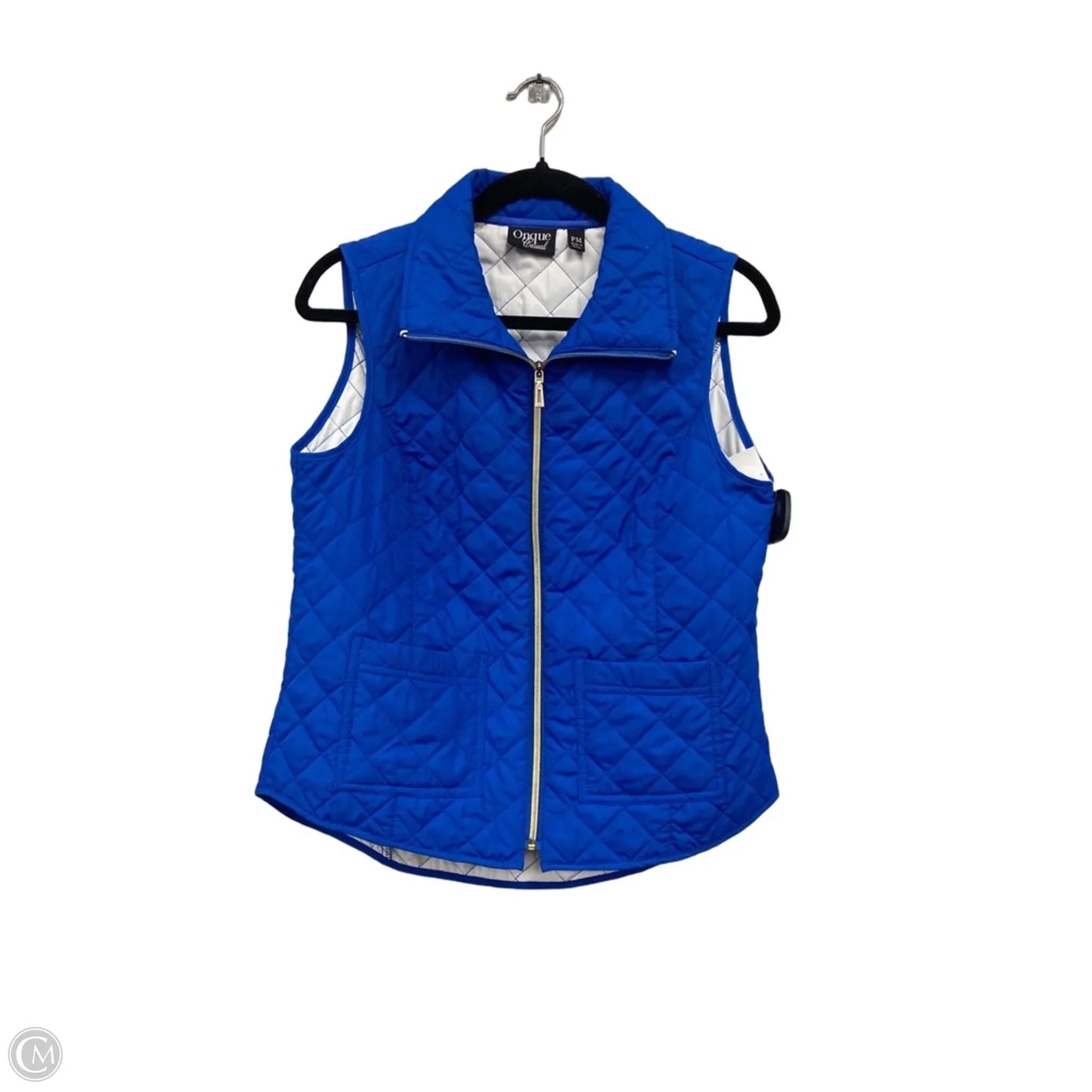 Vest Puffer & Quilted By Clothes Mentor In Blue, Size: Mp