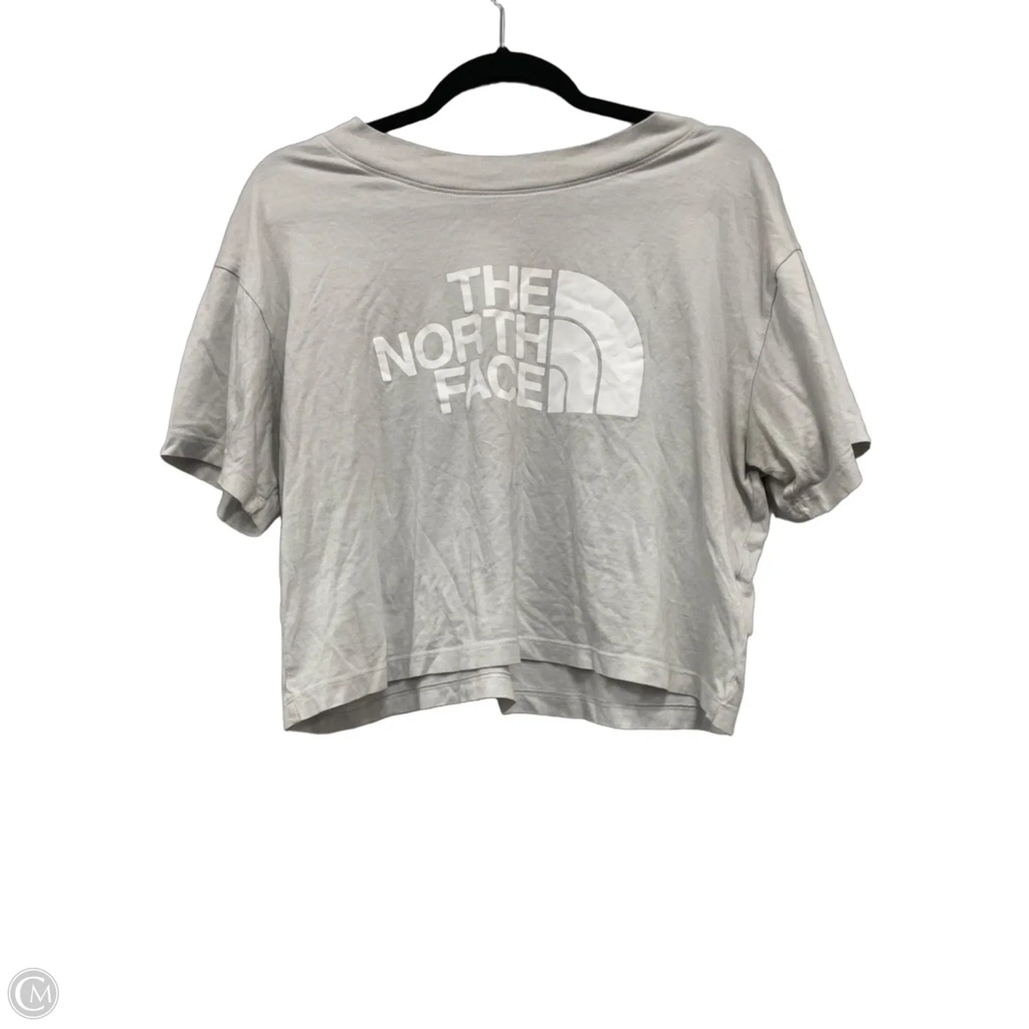 Top Short Sleeve Basic By The North Face In Grey & White, Size: M