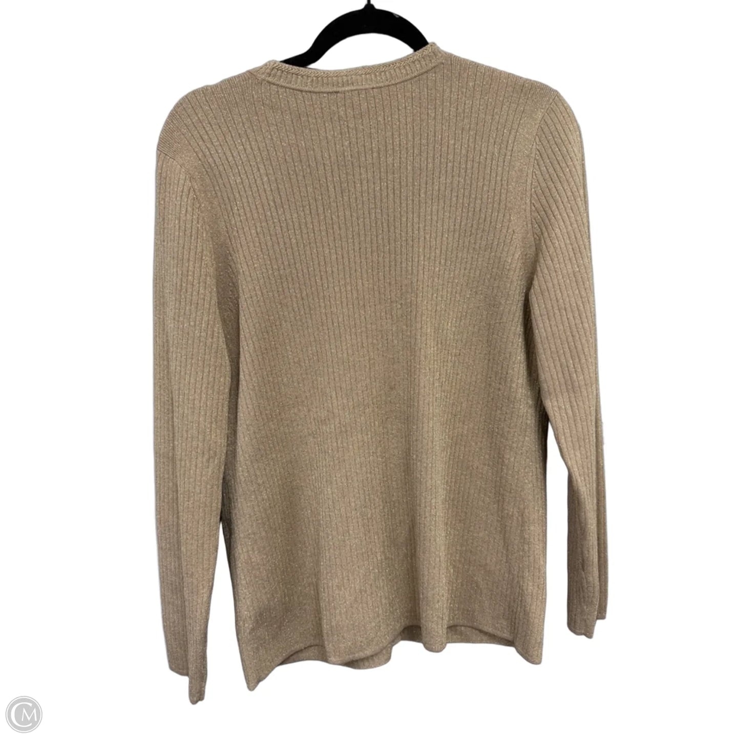 Cardigan By Talbots In Gold, Size: L