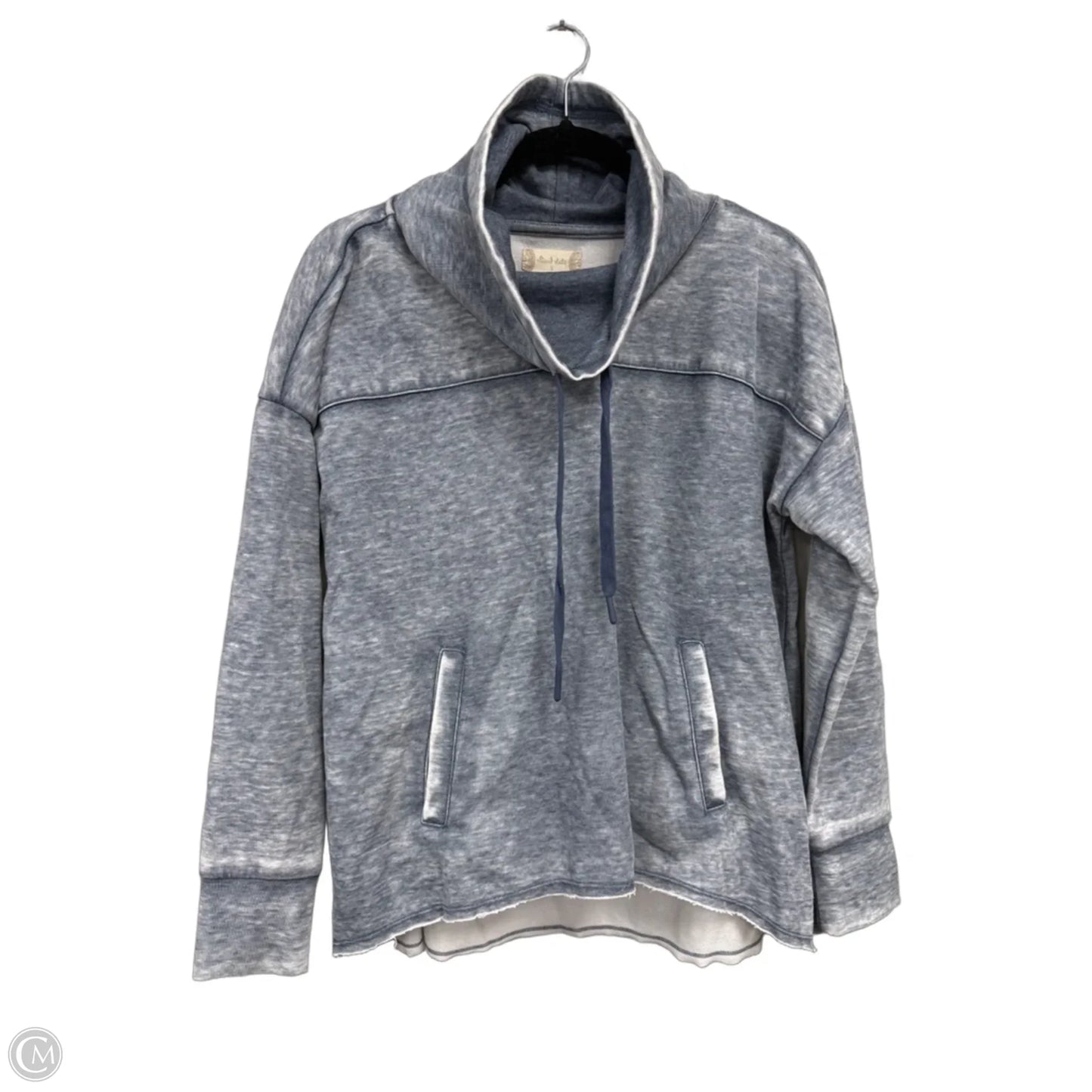 Sweatshirt Collar By Altard State In Blue, Size: S