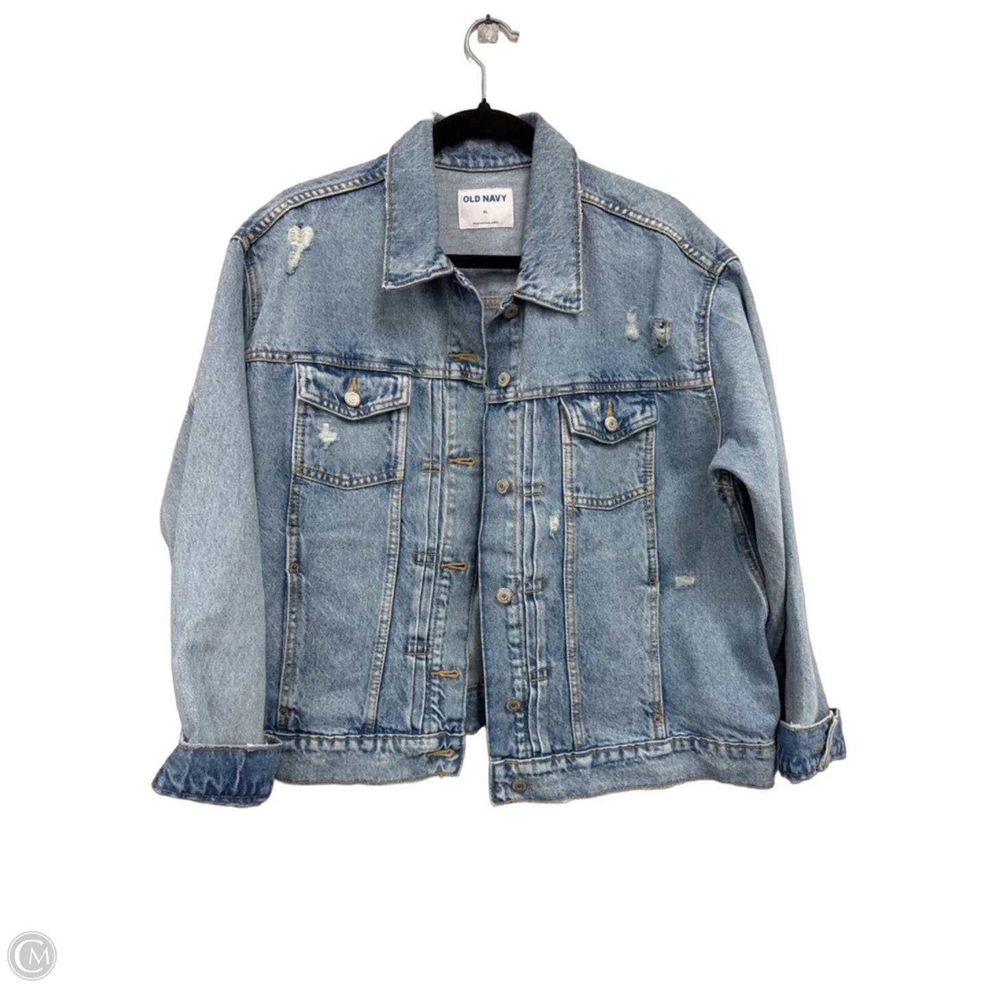 Jacket Denim By Old Navy In Blue, Size: Xl