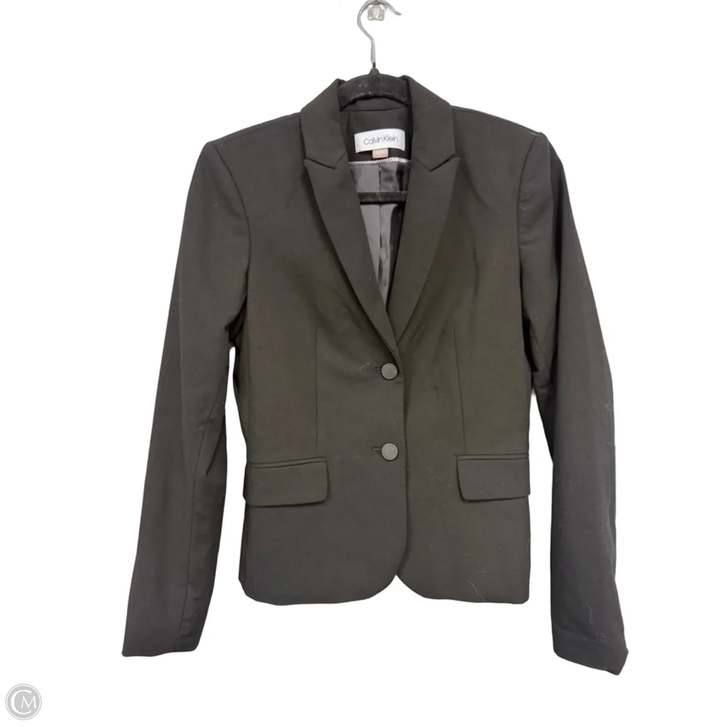 Blazer By Calvin Klein In Black, Size: 2