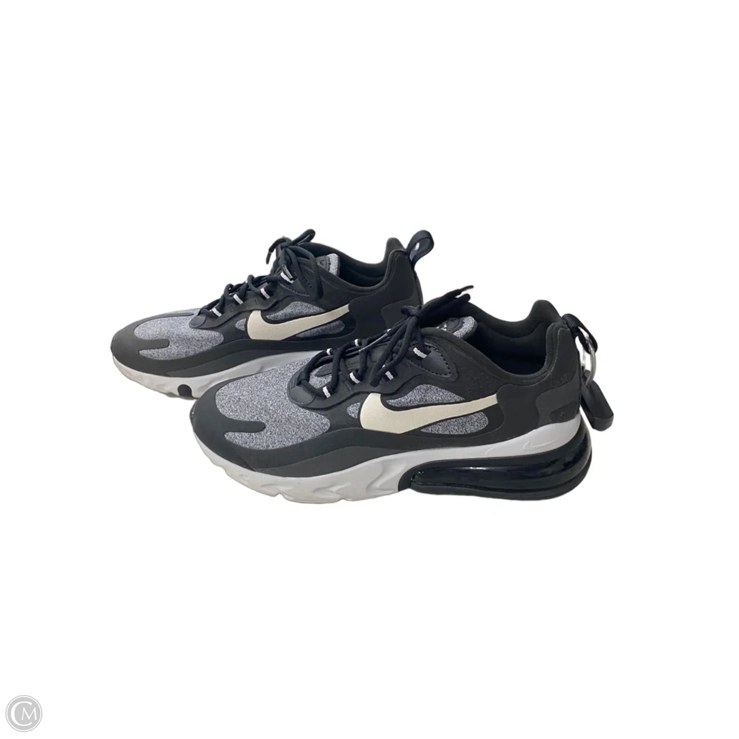 Shoes Athletic By Nike In Black & Grey, Size: 7.5