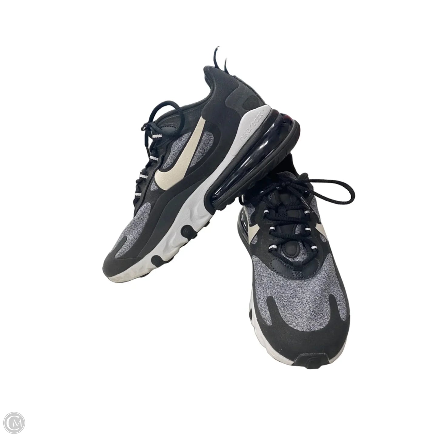 Shoes Athletic By Nike In Black & Grey, Size: 7.5