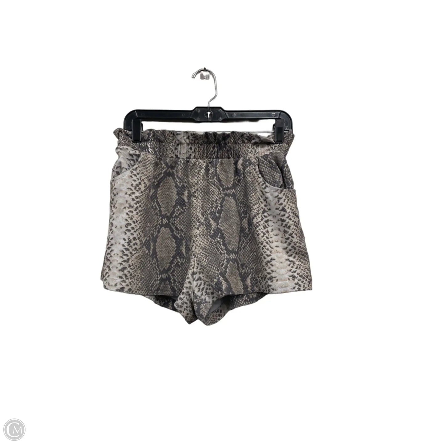 Shorts By Entro In Grey & Tan, Size: L