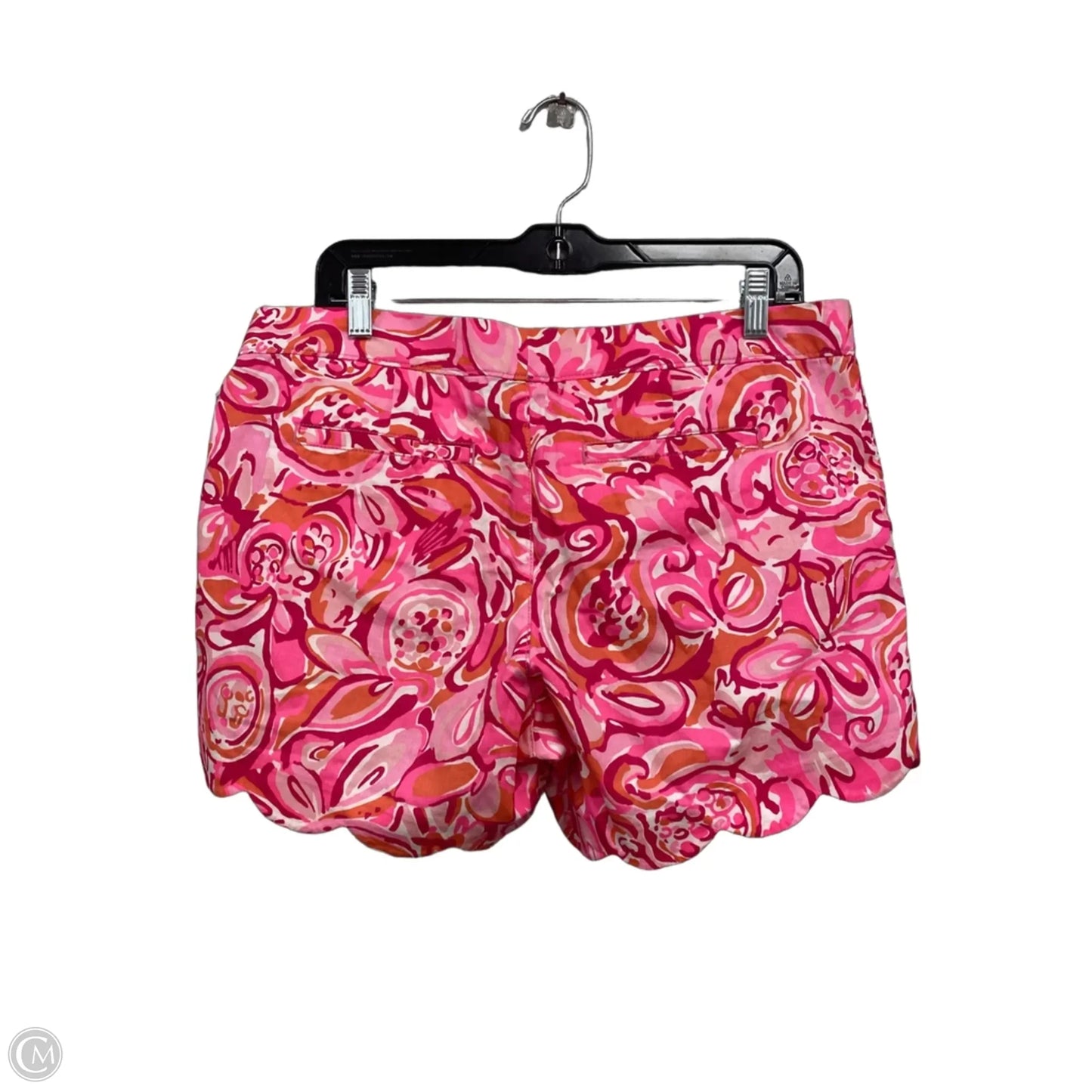 Shorts Designer By Lilly Pulitzer In Orange & Pink, Size: 10