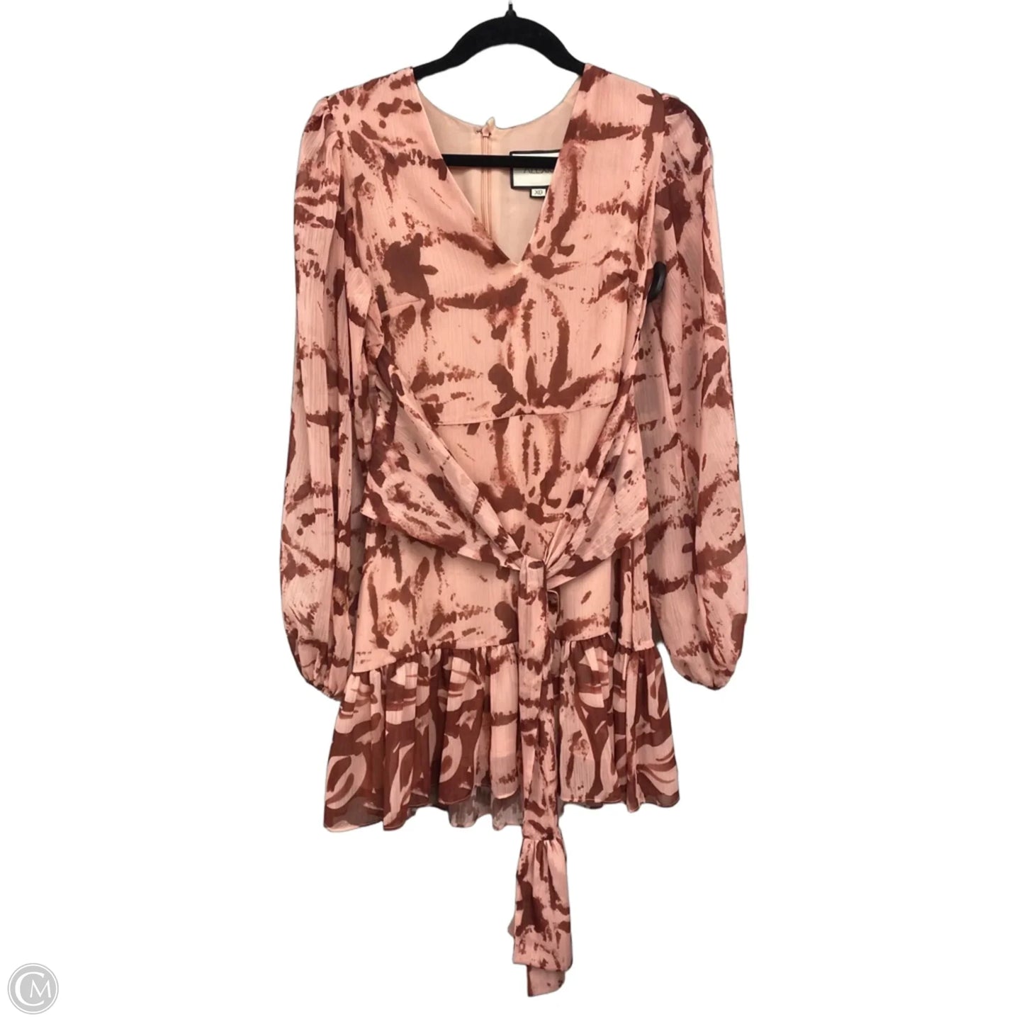 Dress Casual Short By Cma In Brown & Pink, Size: Xs