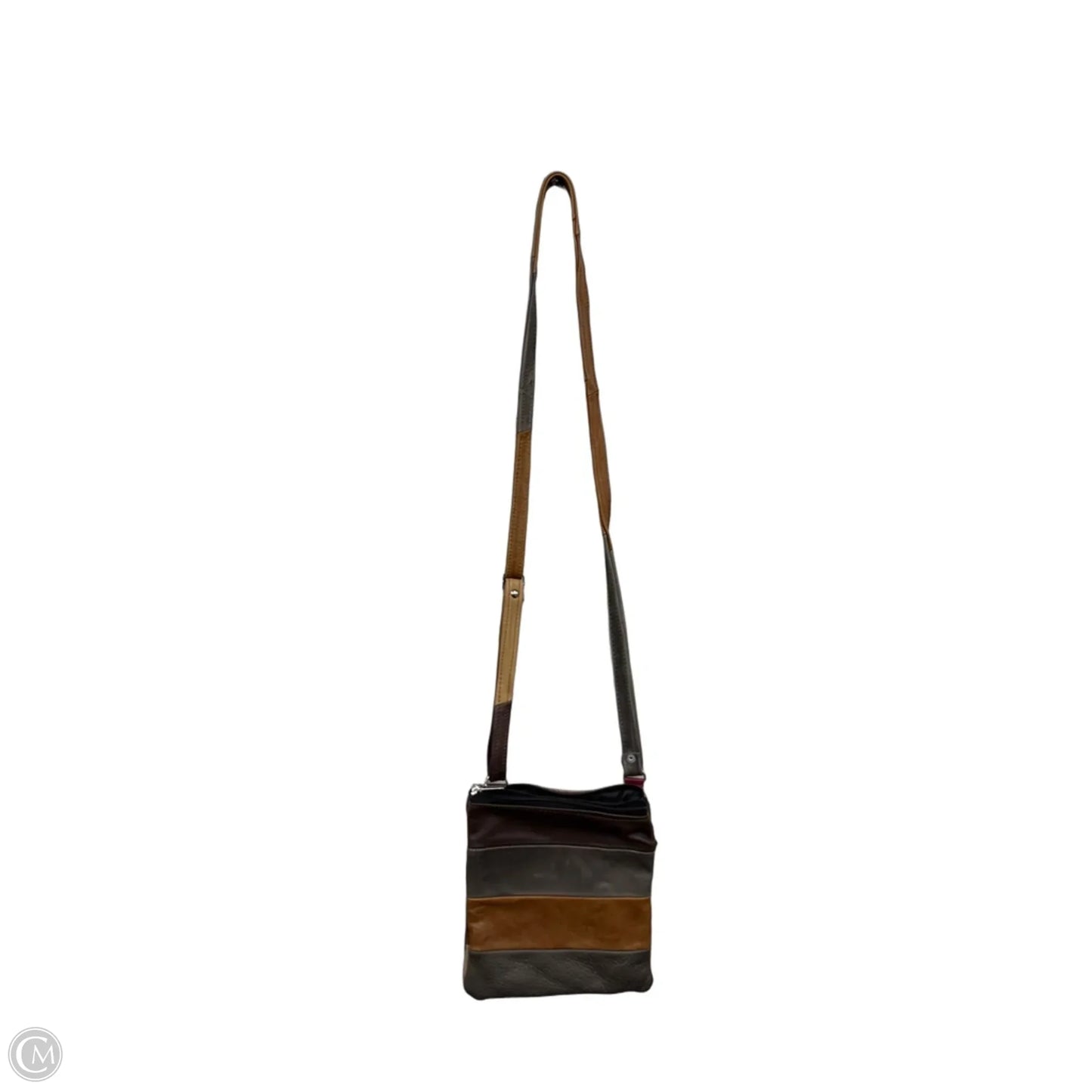 Crossbody Leather By Clothes Mentor, Size: Small