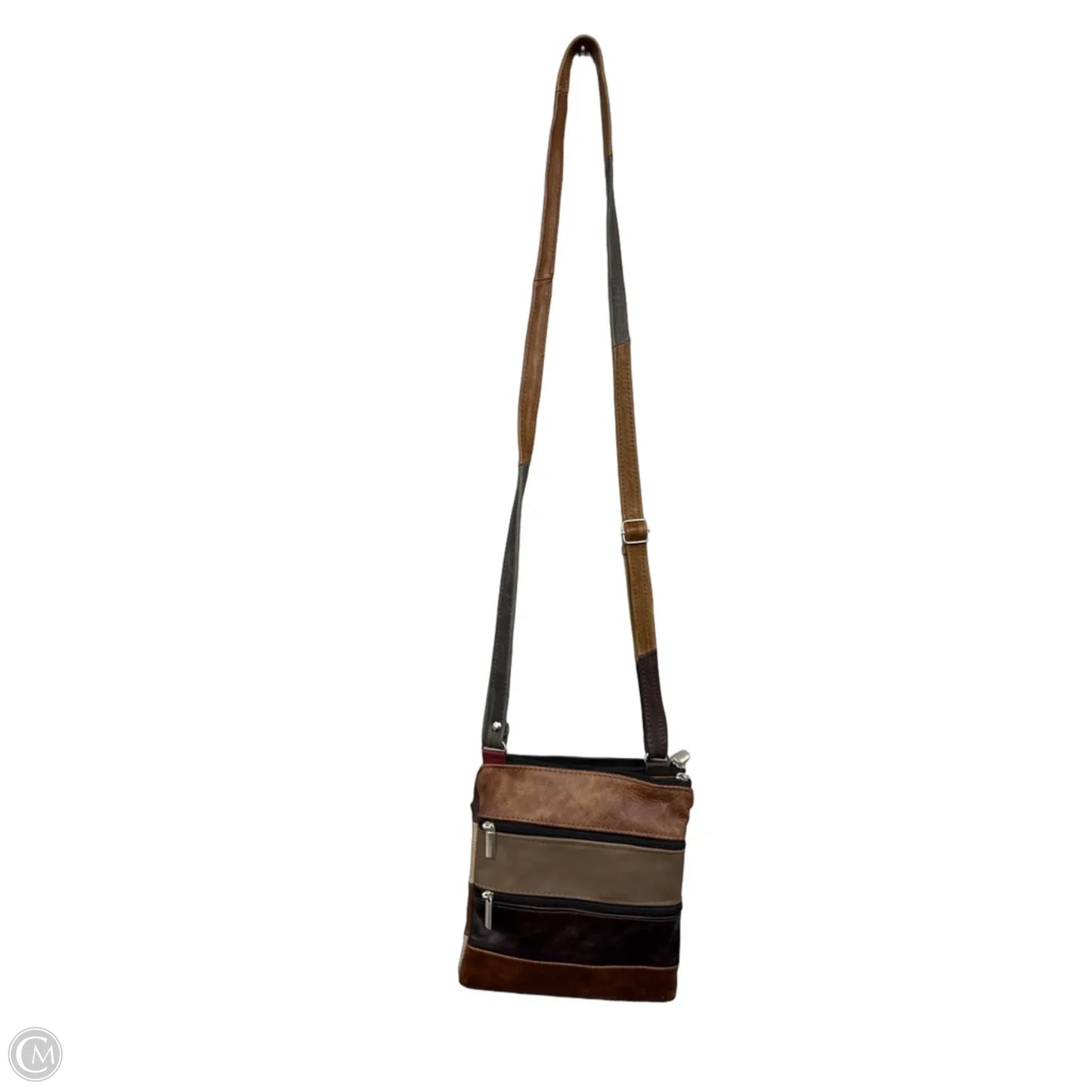Crossbody Leather By Clothes Mentor, Size: Small