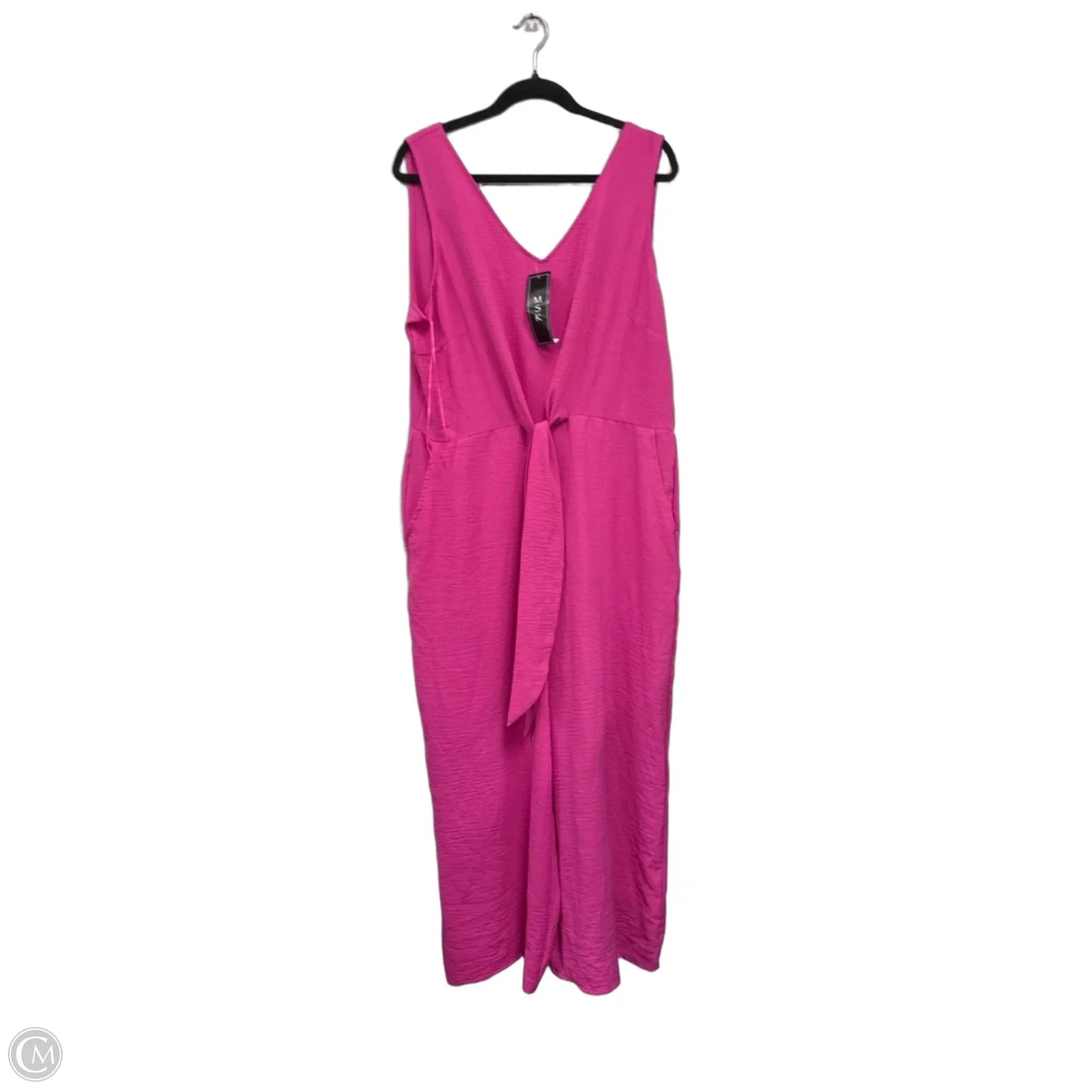 Jumpsuit By Msk In Pink, Size: Xl