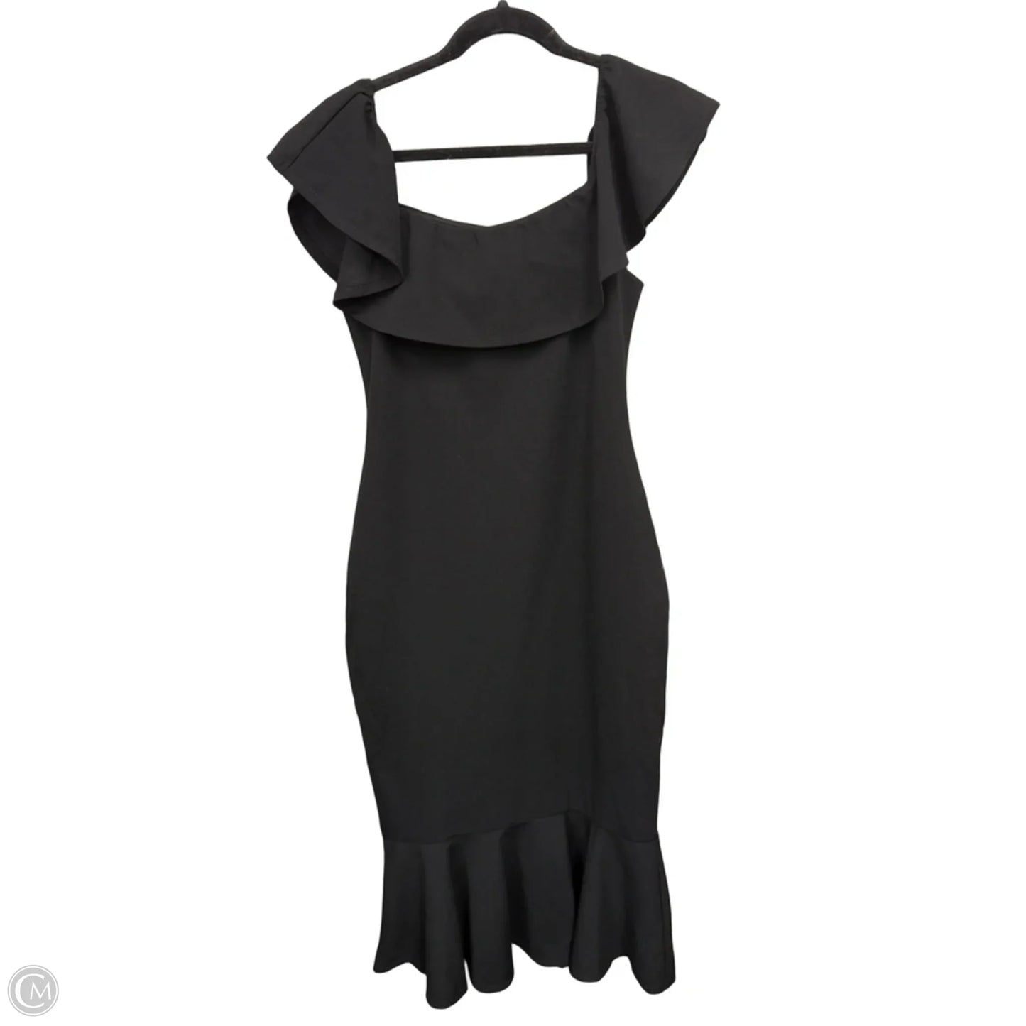 Dress Casual Midi By Gilli In Black, Size: M