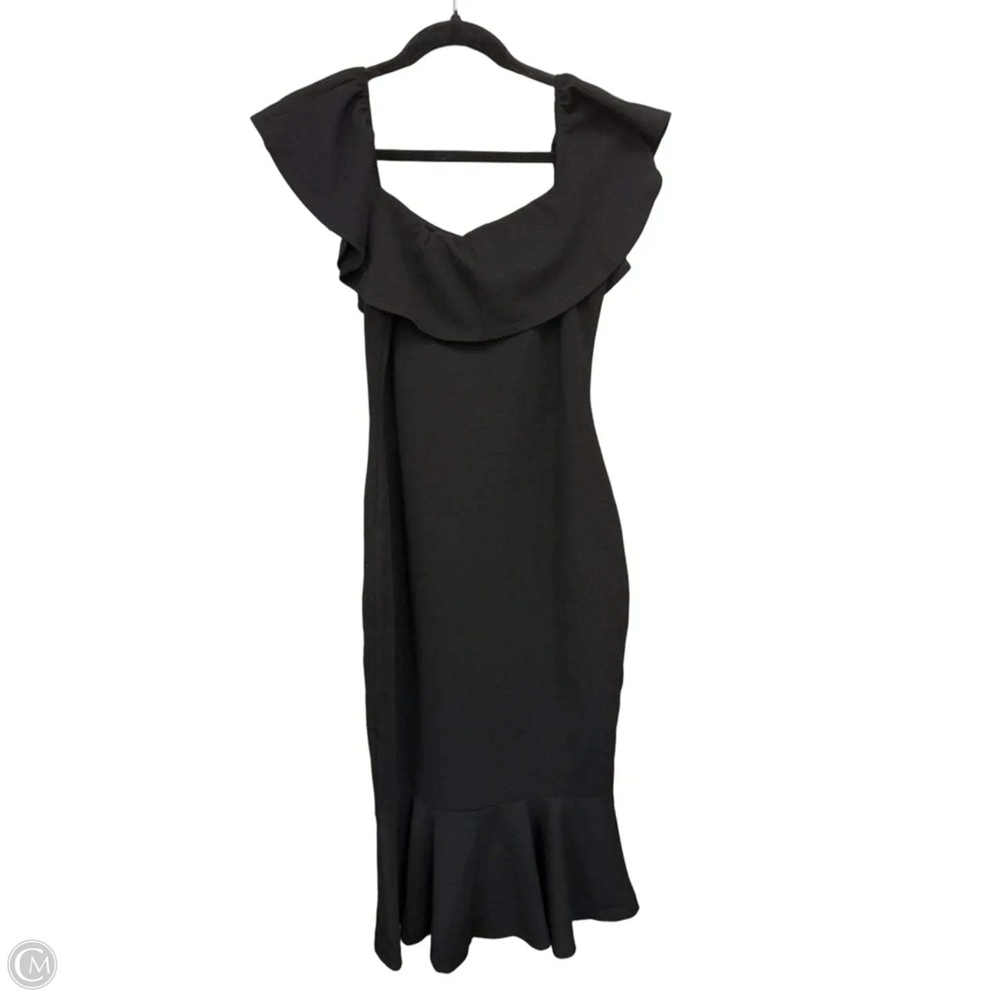 Dress Casual Midi By Gilli In Black, Size: M