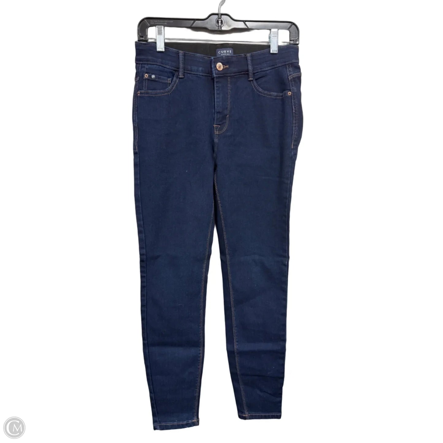 Jeans Skinny By Curve Appeal In Blue, Size: 2