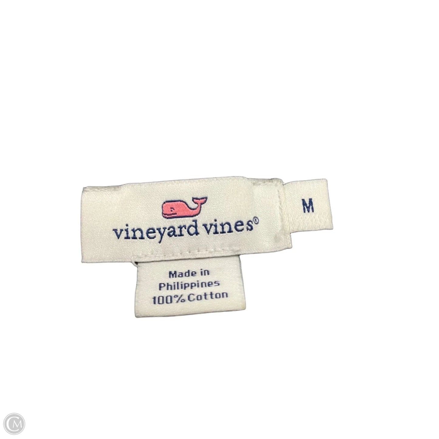 Sweatshirt Collar By Vineyard Vines In Grey, Size: M