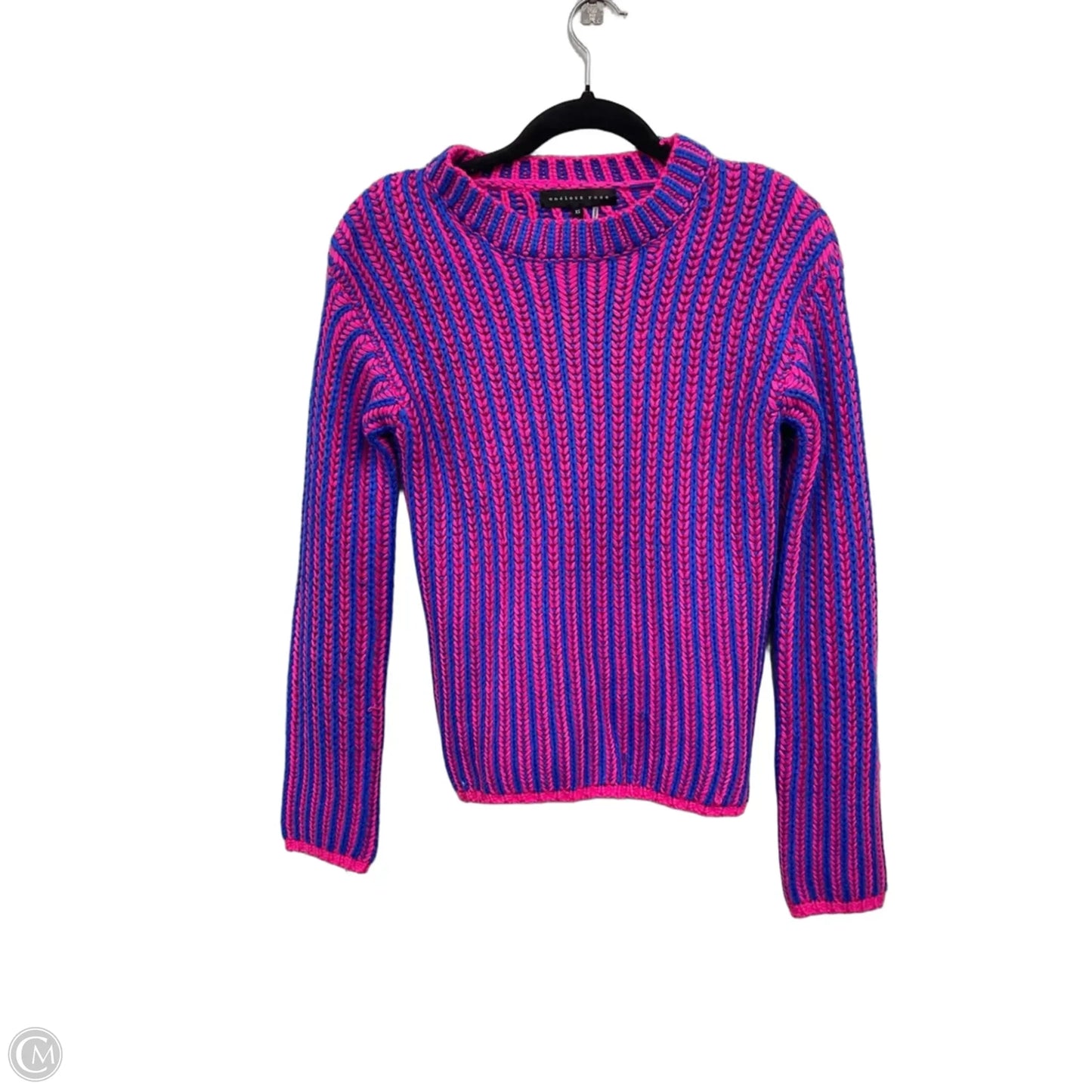 Sweater By Endless Rose In Blue & Pink, Size: Xs