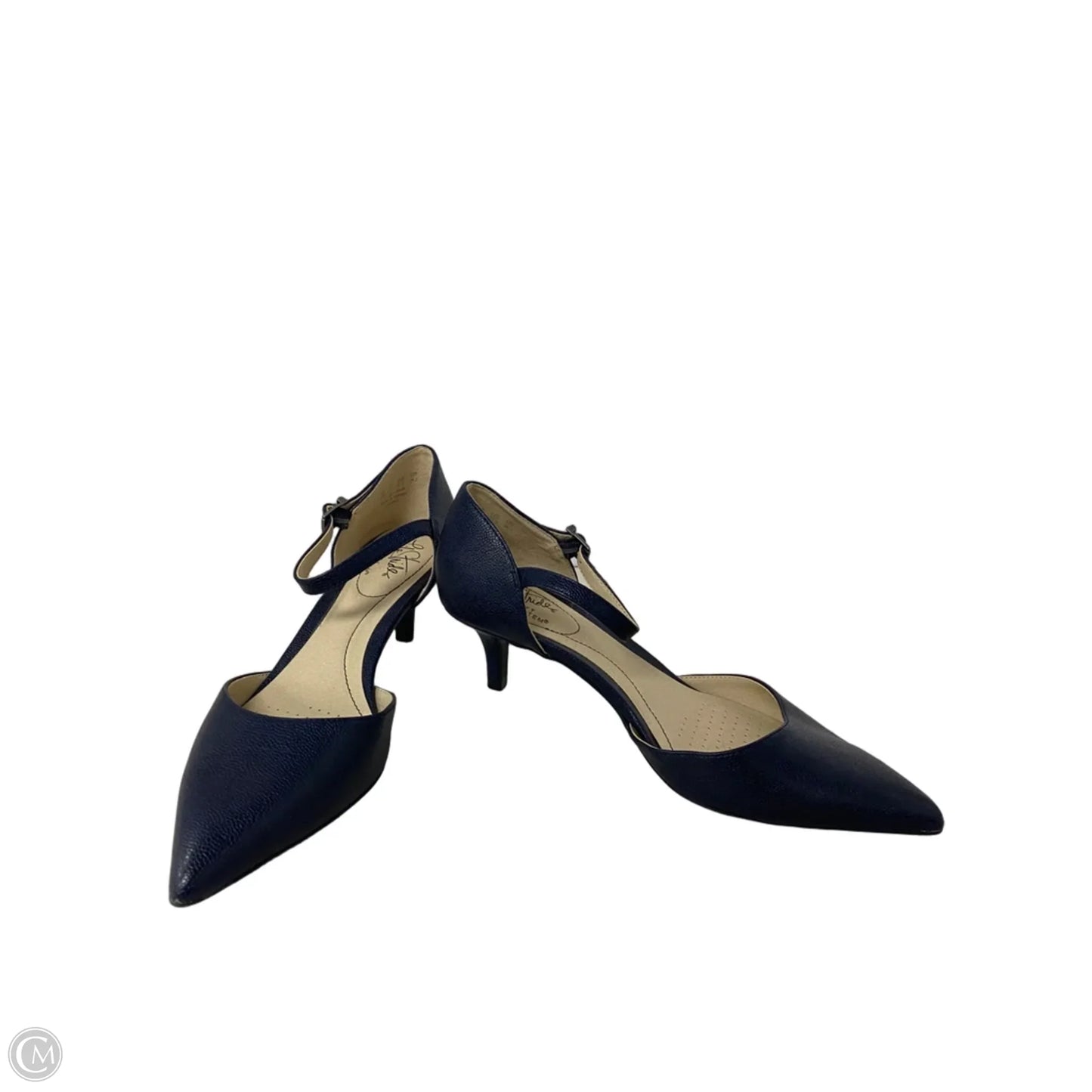 Shoes Heels Kitten By Life Stride In Navy, Size: 7.5