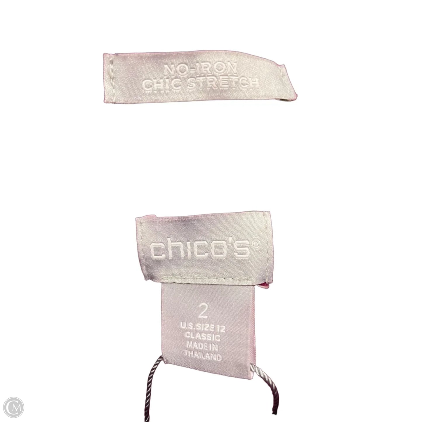 Top Long Sleeve By Chicos In Pink, Size: L