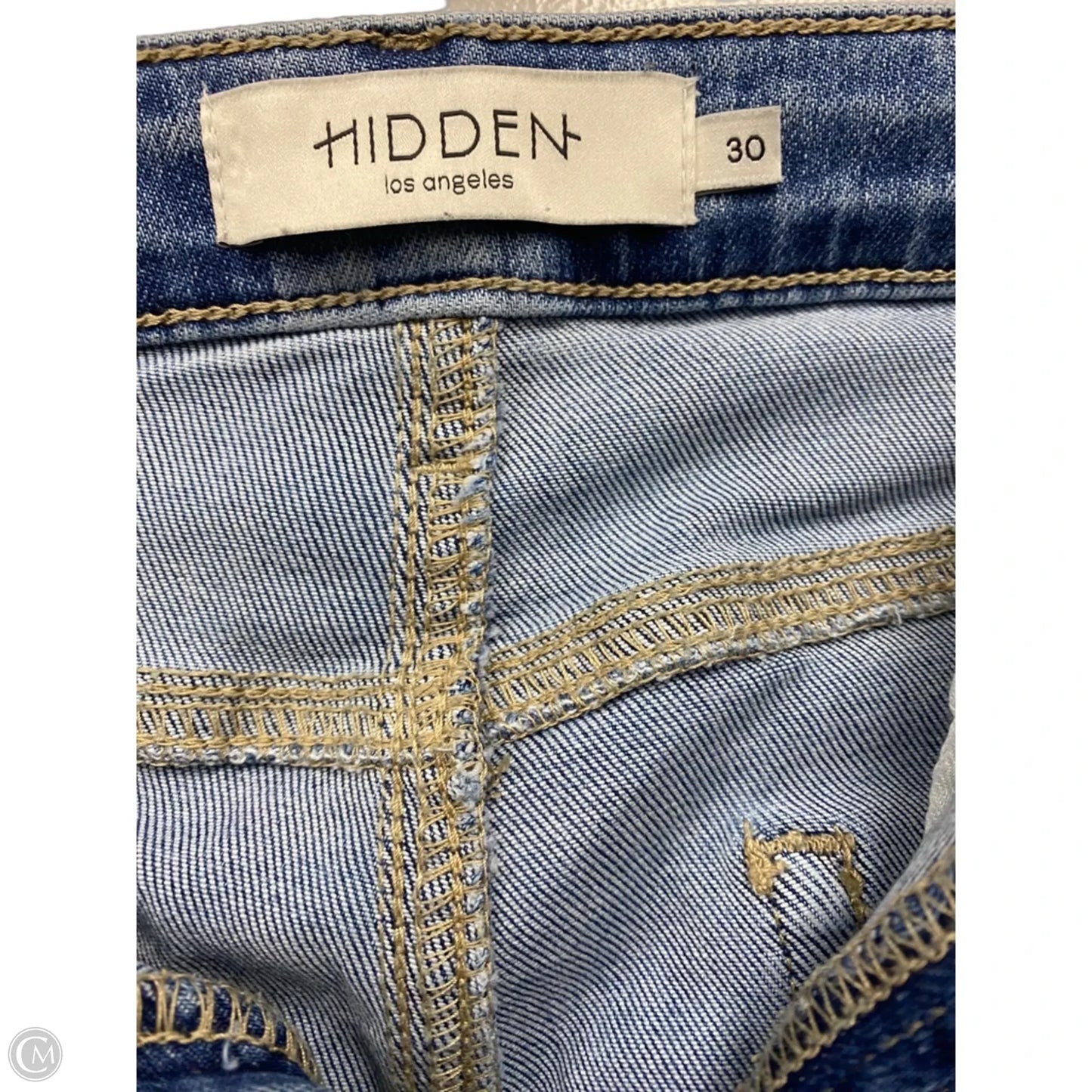 Jeans Flared By Hidden In Blue, Size: 30