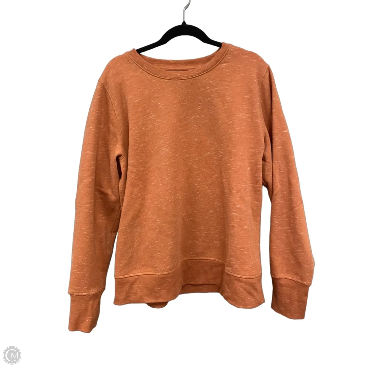 Sweatshirt Crewneck By Tek Gear In Orange, Size: Xl