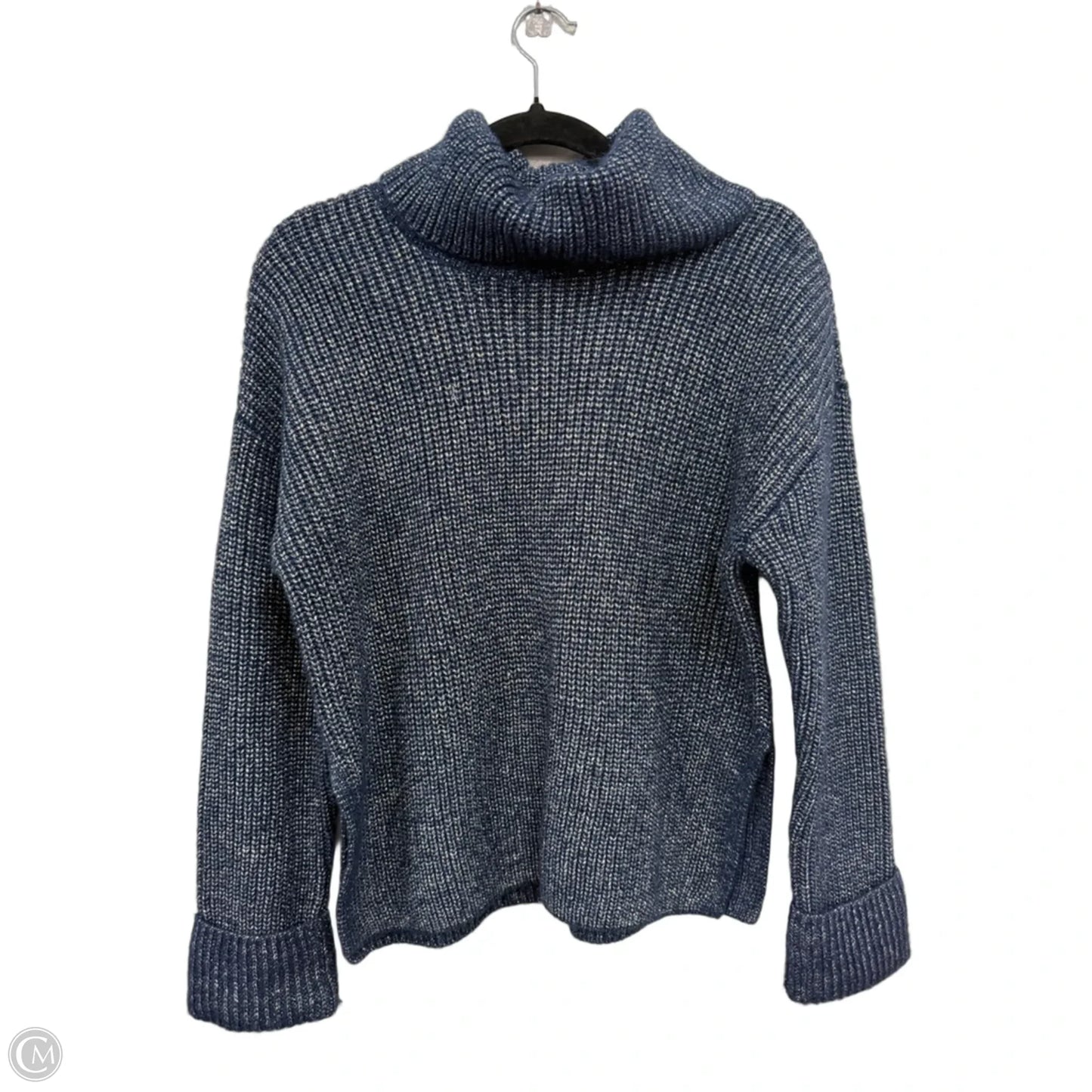 Sweater By Loft In Blue & Gold, Size: Xs