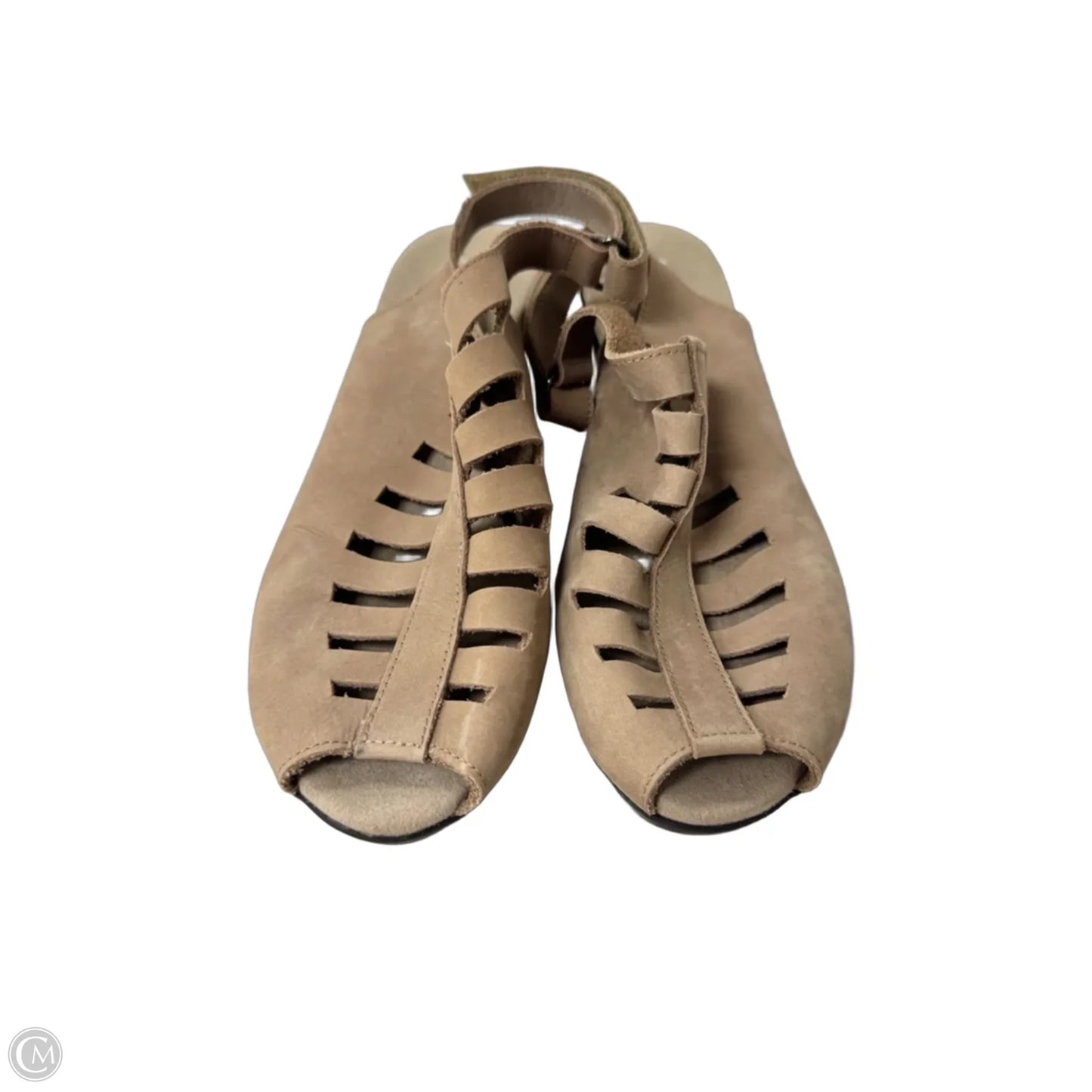 Shoes Heels Block By Munro In Tan, Size: 9