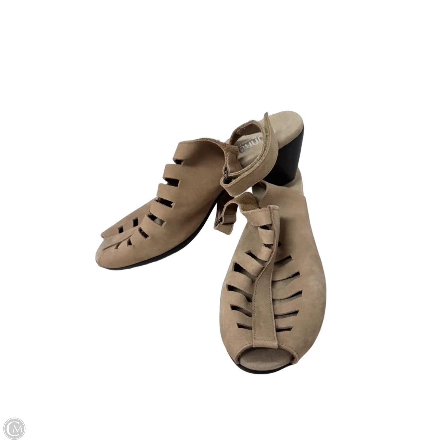 Shoes Heels Block By Munro In Tan, Size: 9