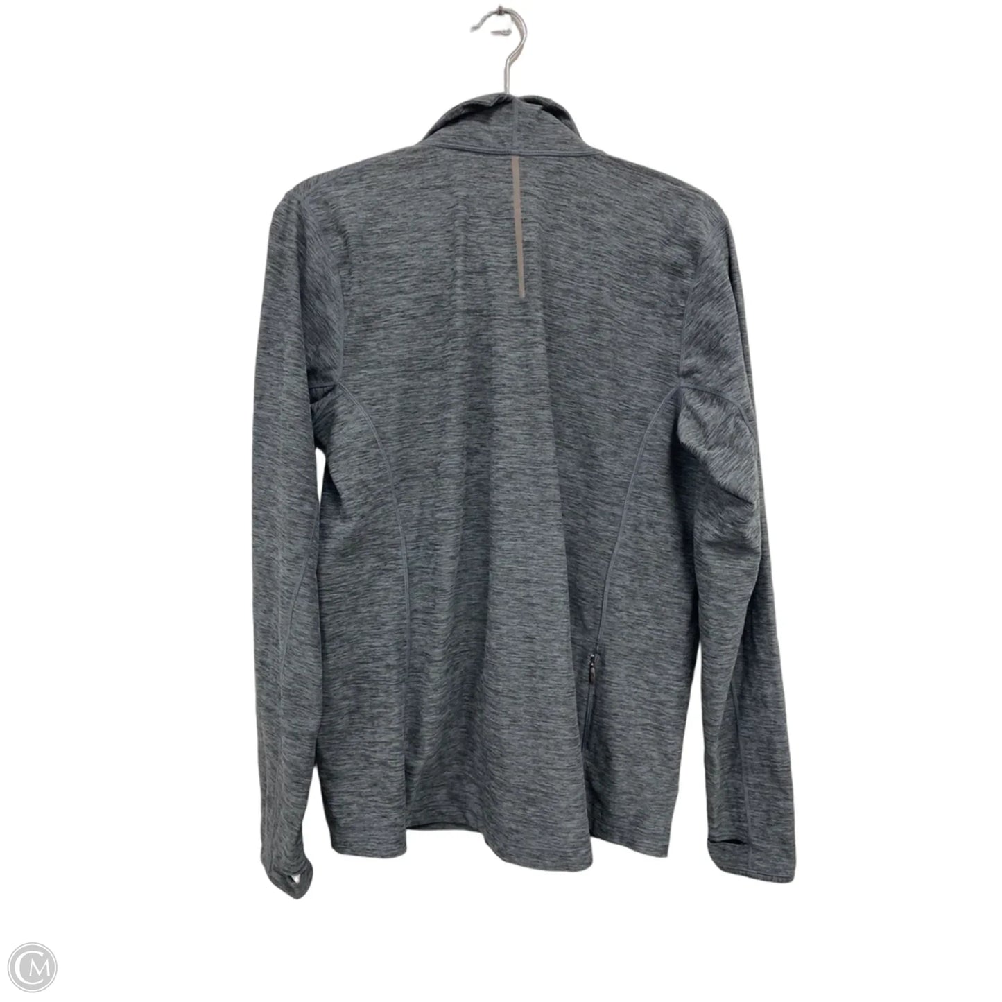 Athletic Jacket By New Balance In Grey, Size: Xl