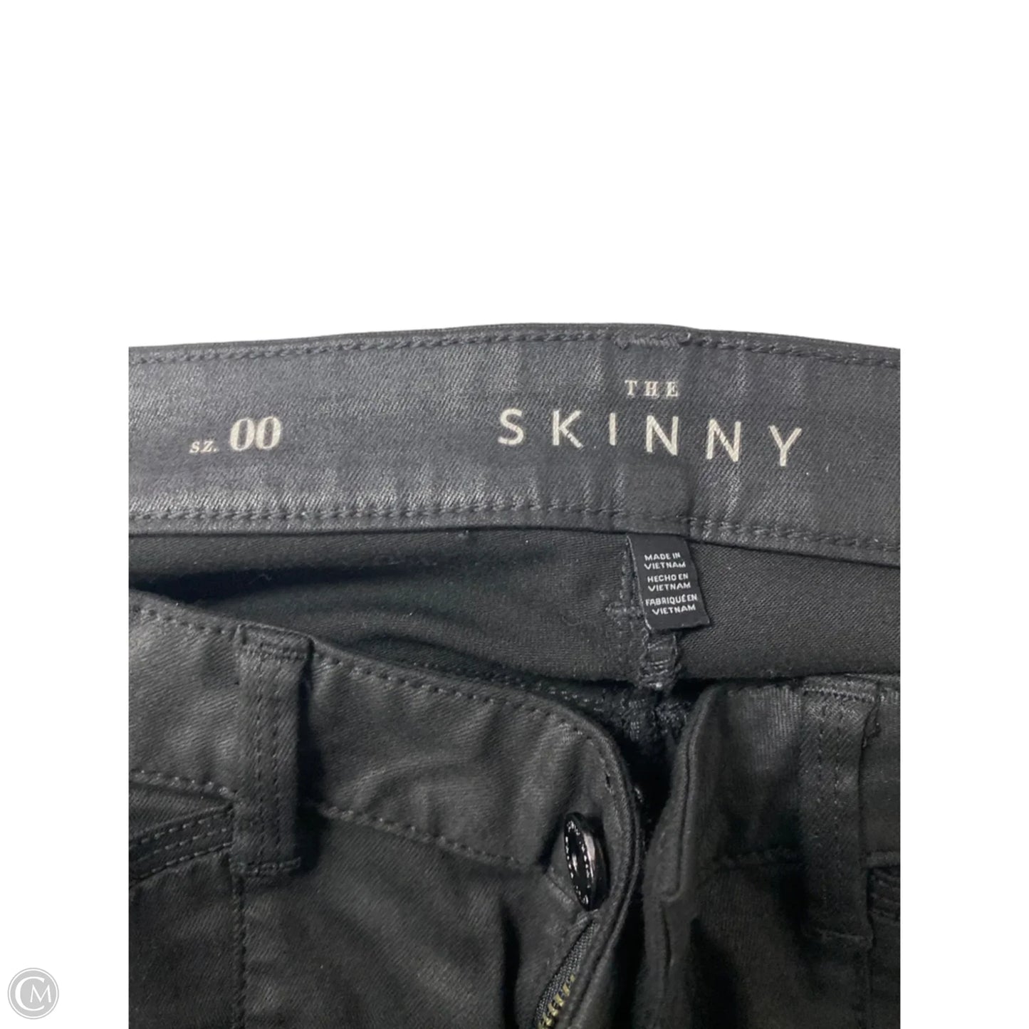 Jeans Skinny By White House Black Market In Black, Size: Xxs