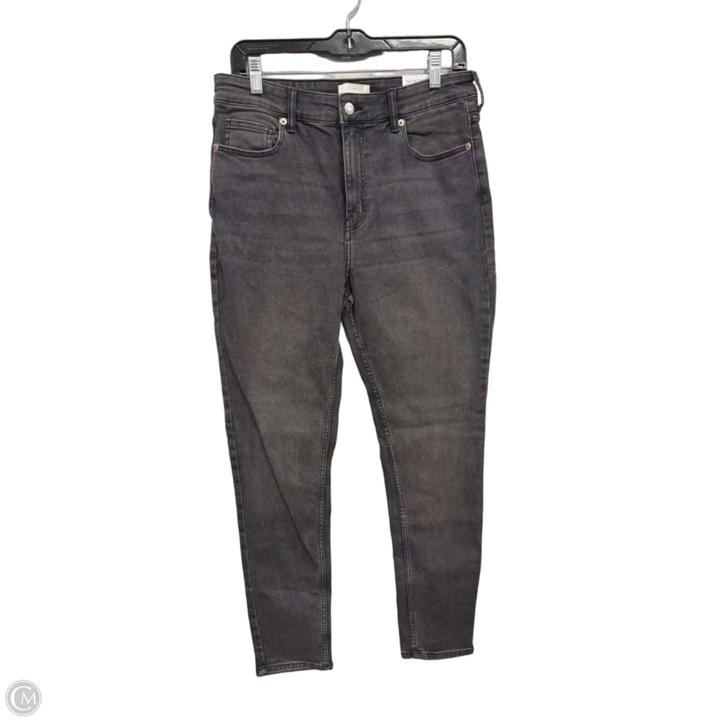 Jeans Skinny By H&m In Grey, Size: 12