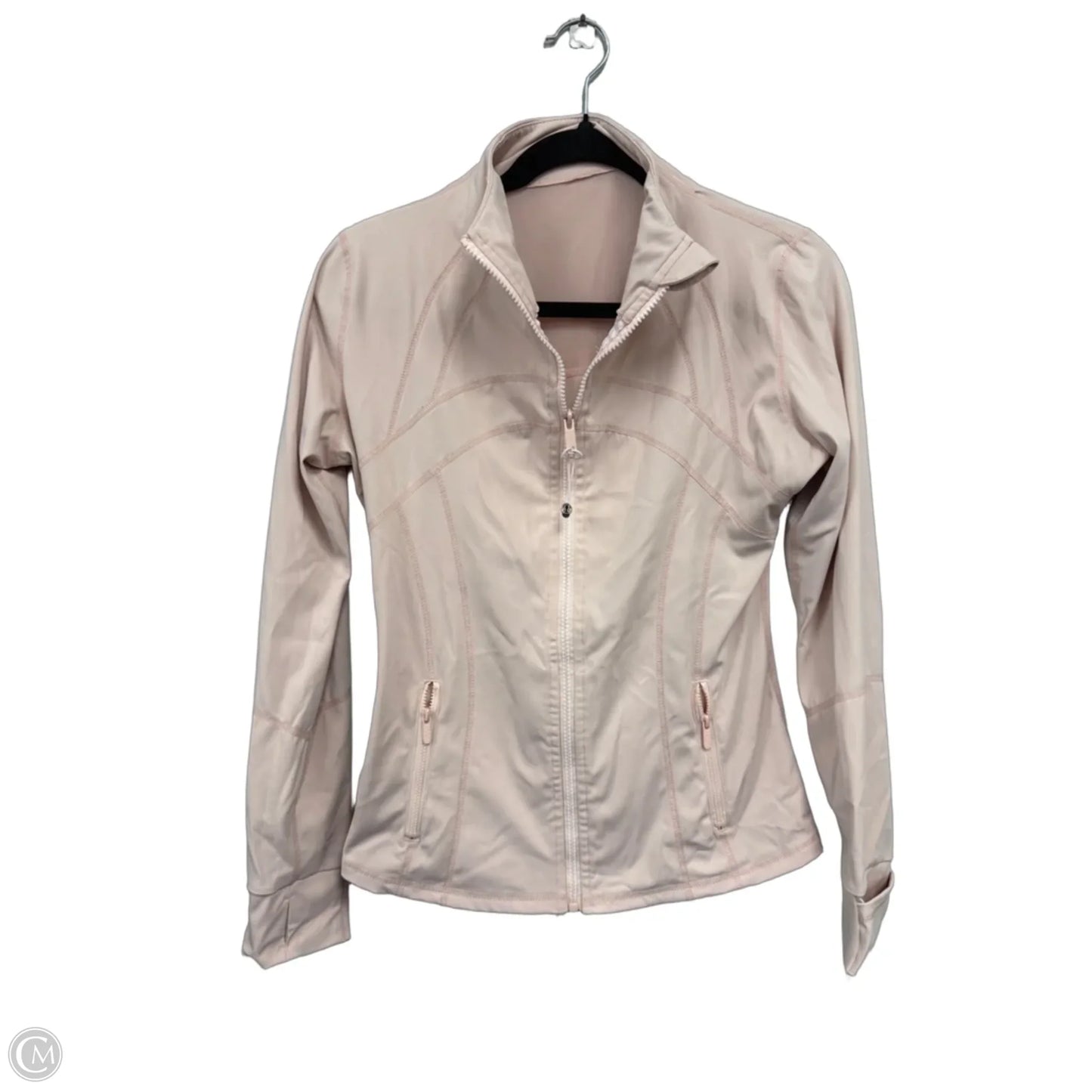 Athletic Jacket By Lululemon In Pink, Size: 6