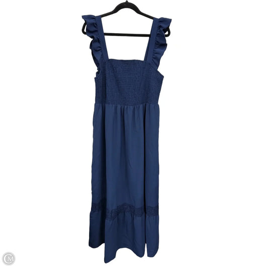 Dress Casual Maxi By Shein In Navy, Size: 3