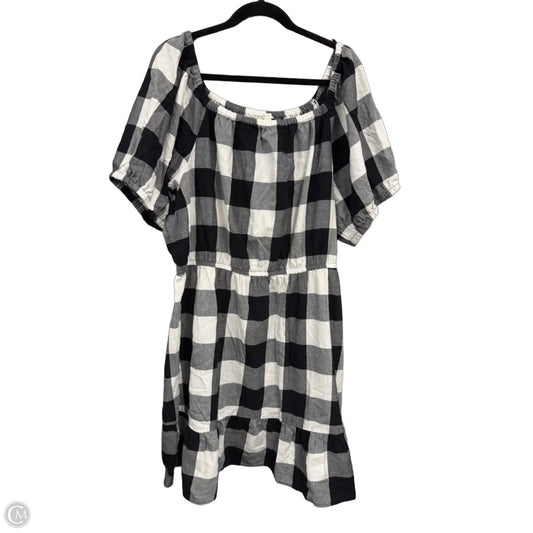 Dress Casual Short By Cato In Black & White, Size: 3