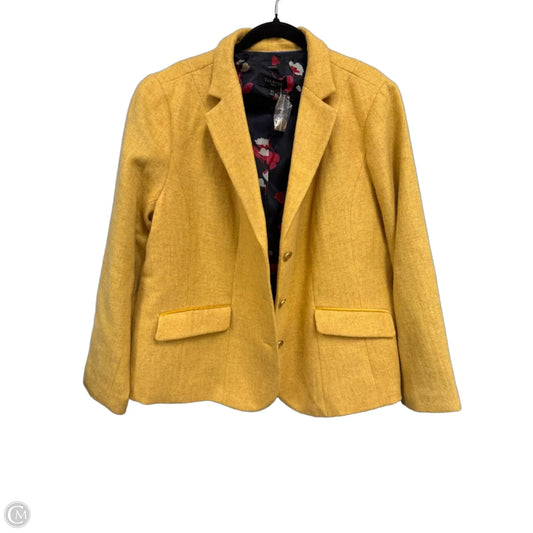 Blazer By Talbots In Gold, Size: 16
