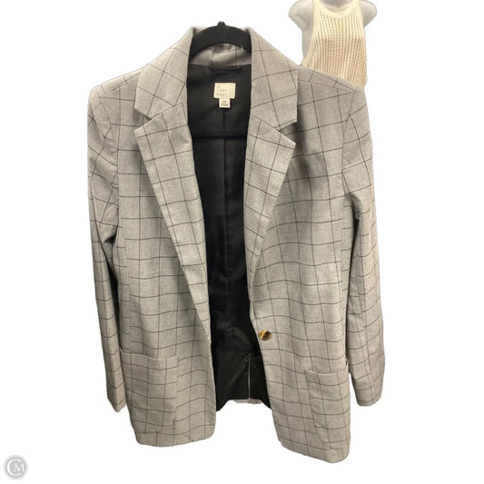 Blazer By A New Day In Black & Grey, Size: Xs