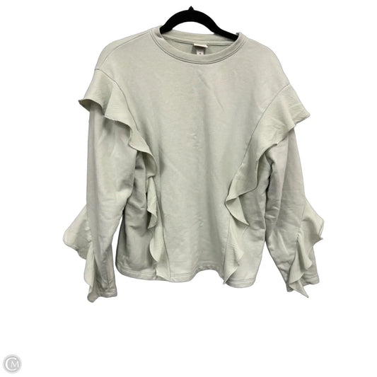 Sweatshirt Crewneck By A New Day In Green, Size: M