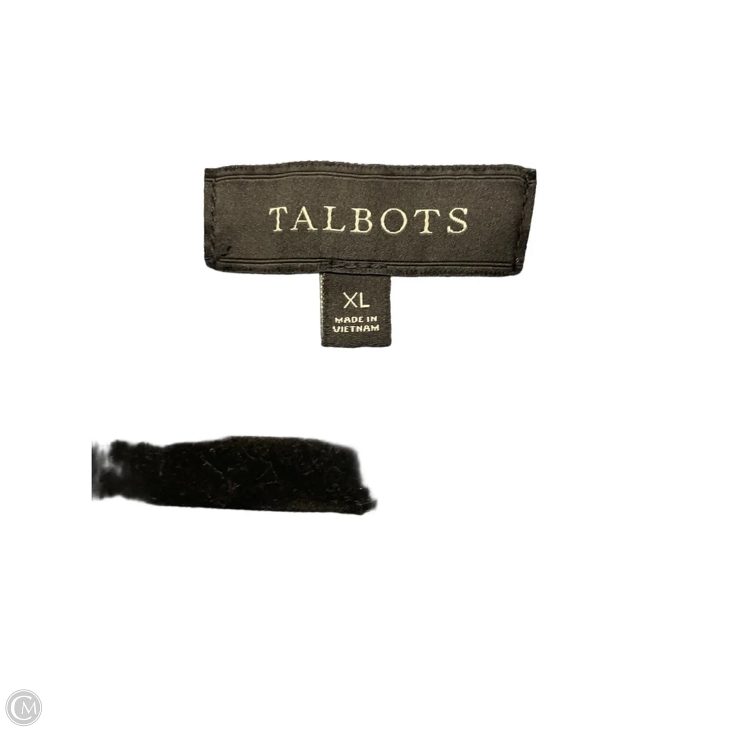 Jacket Denim By Talbots In Blue, Size: Xl