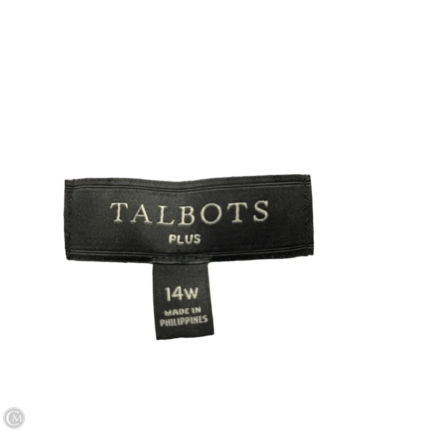 Blazer By Talbots In Black, Size: 14