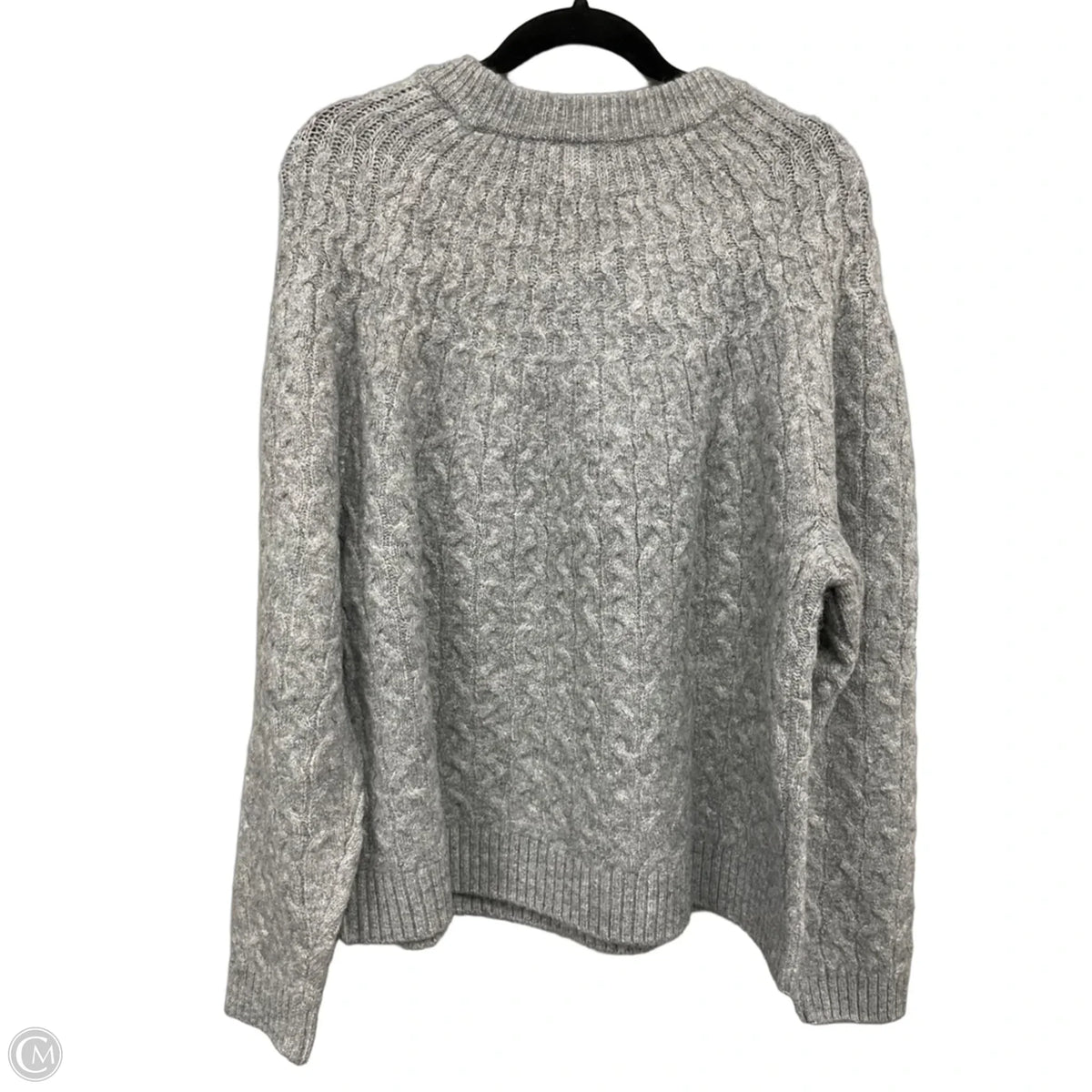 Sweater By A New Day In Green & Silver, Size: 1x